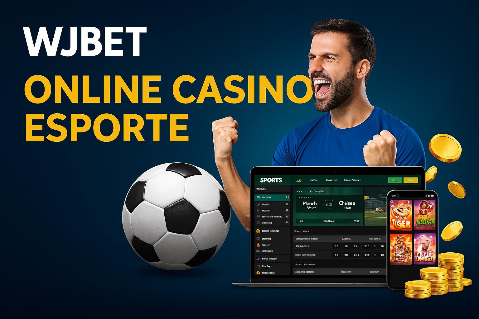 Apostas esportivas no cassino online WJBET
