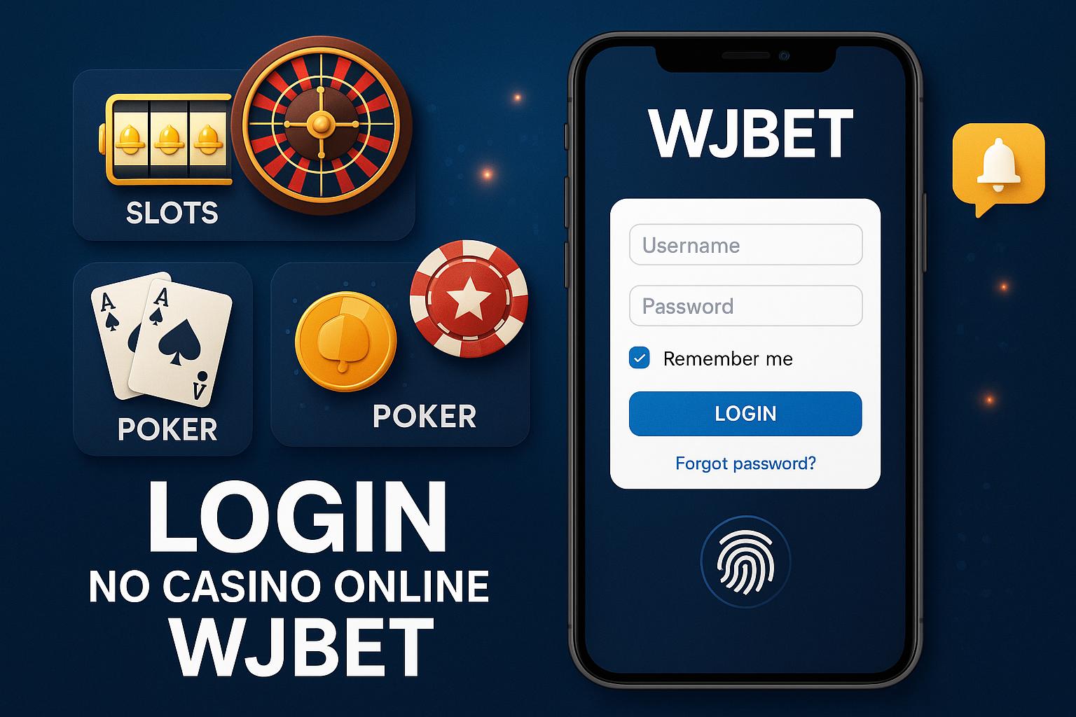 Registro na WJBET Garante Acesso a uma Vasta Seleção de jogo